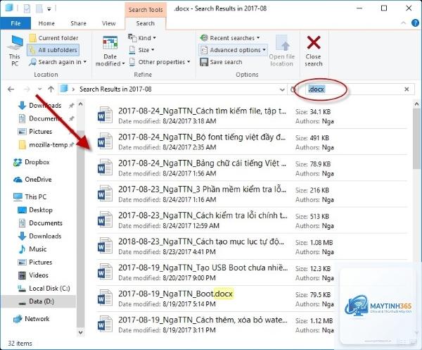 cách tìm kiếm file nhanh windows 11 - Hình 5