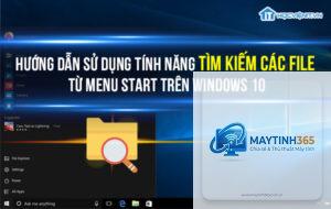 cách tìm kiếm ứng dụng từ start menu