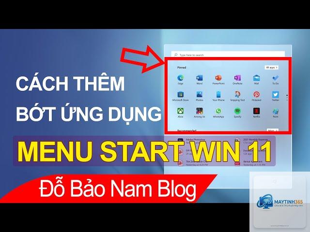 cách tìm ứng dụng trong start menu windows 11 - Hình 2