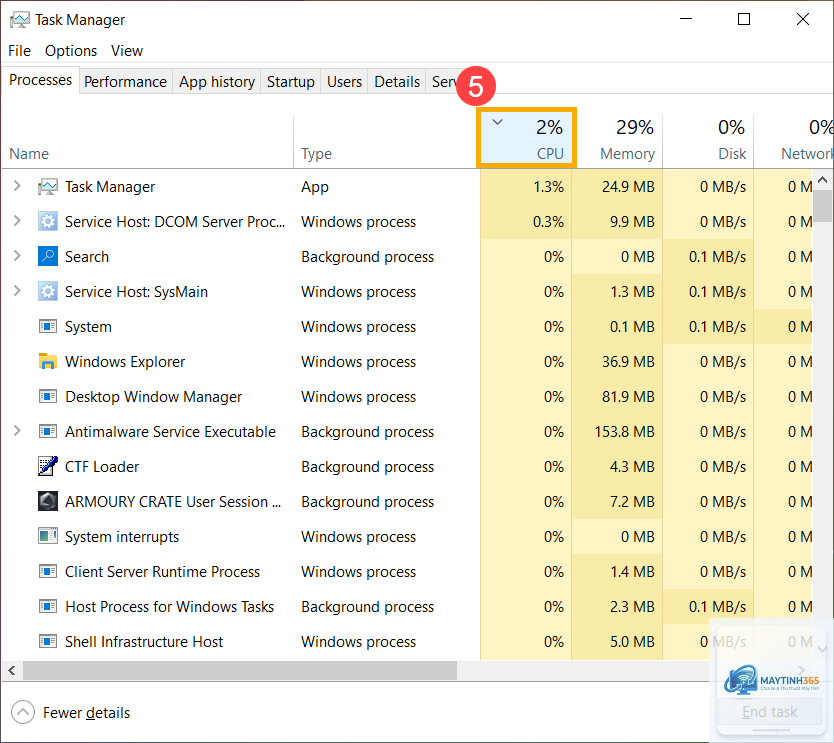 cách tìm ứng dụng trong task manager - Hình 5