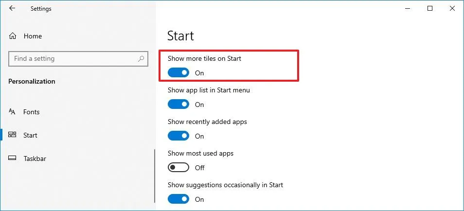 cách tổ chức công việc với start menu - Hình 3