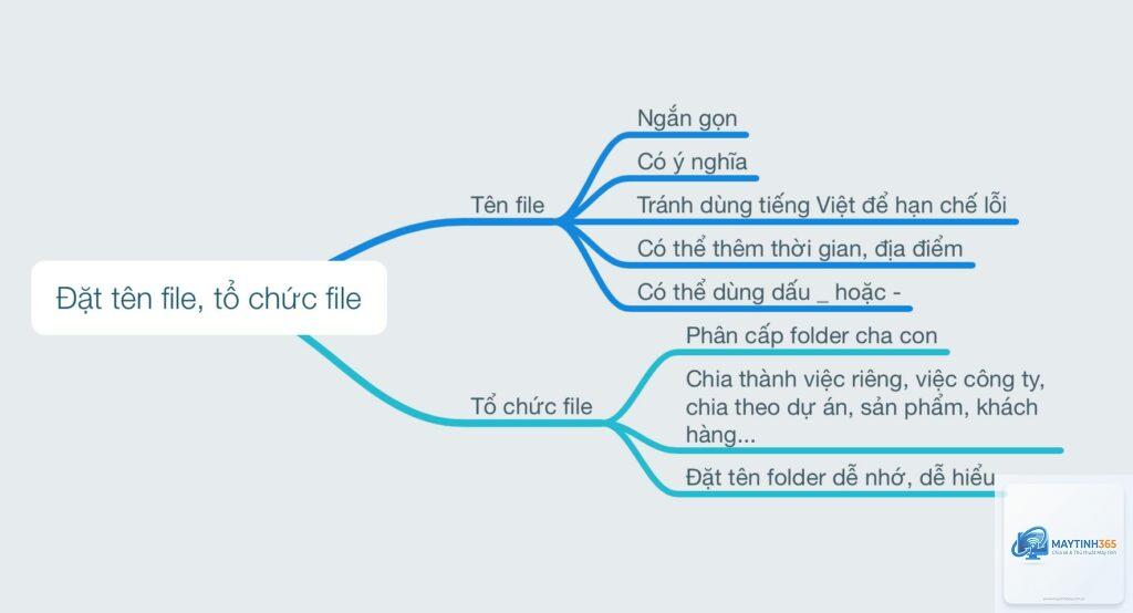 cách tổ chức file và thư mục