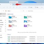 cách tổ chức tab file explorer