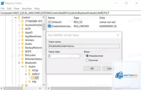 cách tối ưu bluetooth bằng registry