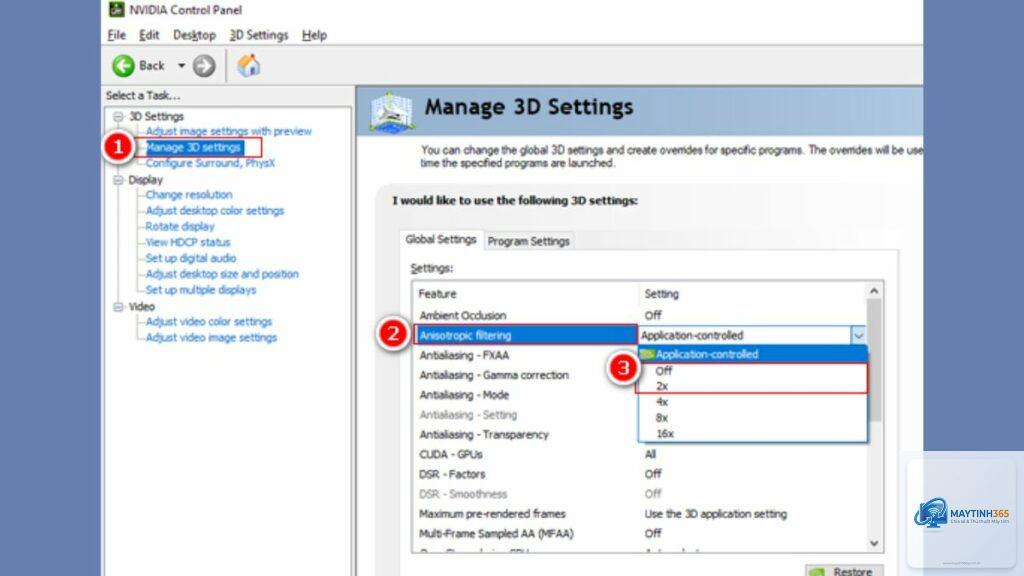 cách tối ưu control panel windows 11