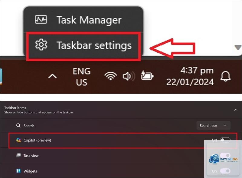 cách tối ưu copilot taskbar - Hình 3