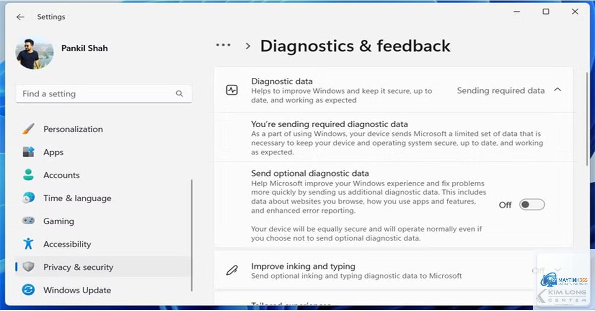 cách tối ưu diagnostics privacy - Hình 3