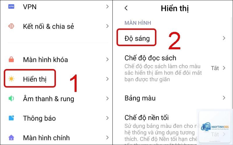 cách tối ưu độ sáng màn hình - Hình 4