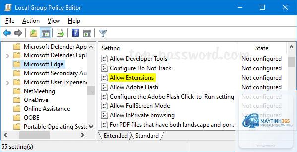 cách tối ưu edge settings bằng gpedit - Hình 3