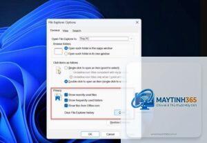 cách tối ưu explorer options