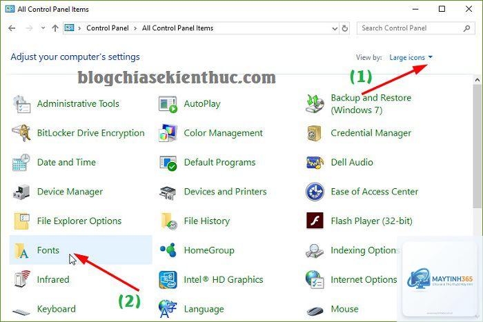 cách tối ưu fonts windows - Hình 1