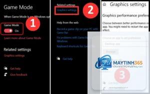 cách tối ưu gaming settings