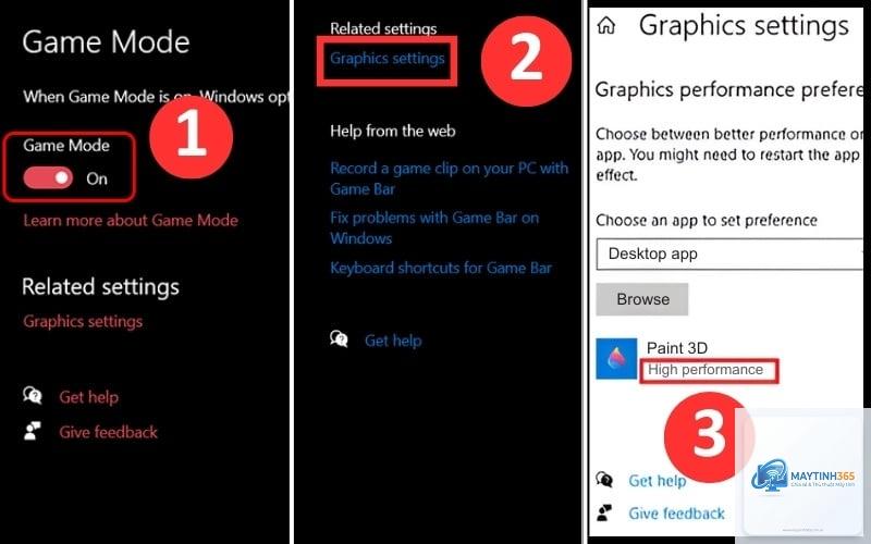 cách tối ưu gaming settings