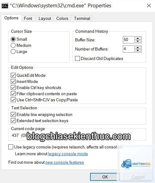 cách tối ưu giao diện cmd - Hình 5