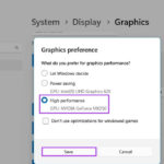 cách tối ưu graphics options