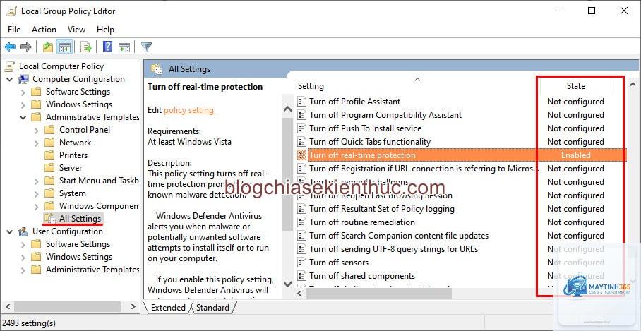 cách tối ưu group policy mặc định