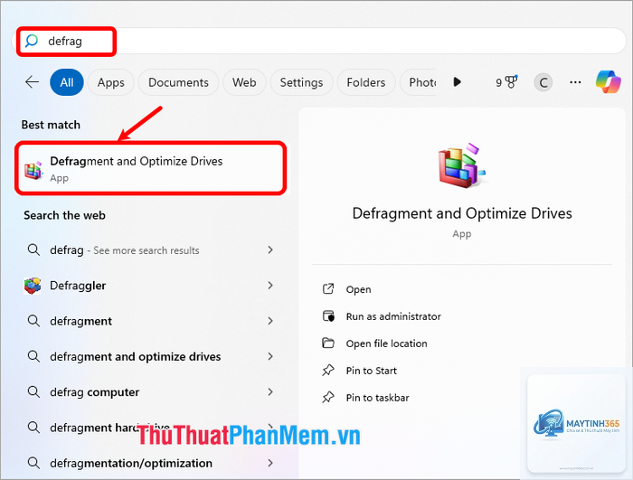 cách tối ưu hdd windows 11