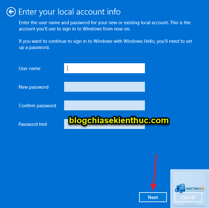 cách tối ưu local account - Hình 2