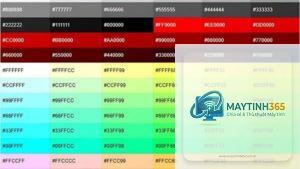 cách tối ưu màu sắc hiển thị