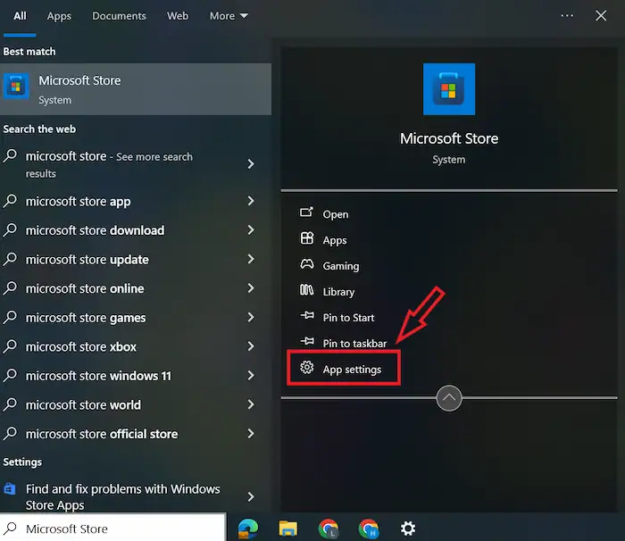cách tối ưu microsoft store settings