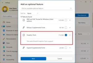 cách tối ưu optional features