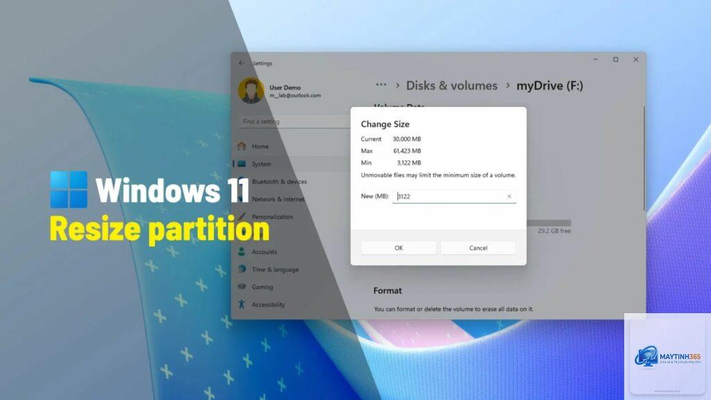 cách tối ưu partition size