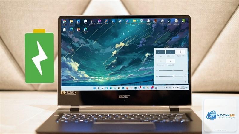 cách tối ưu pin laptop windows 11