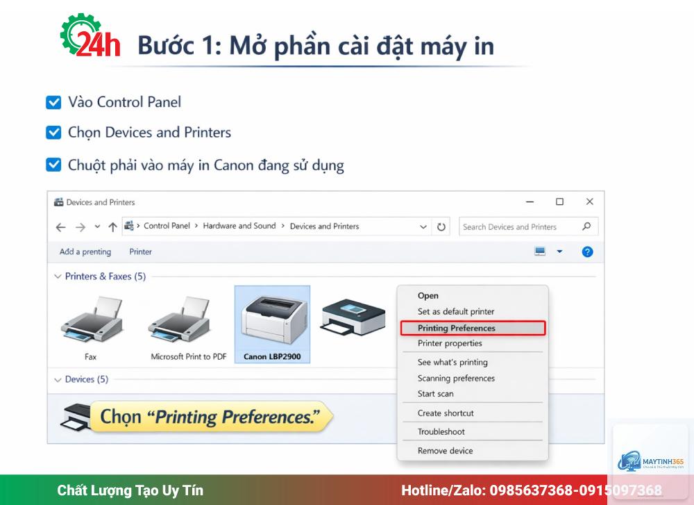 cách tối ưu printers settings - Hình 3
