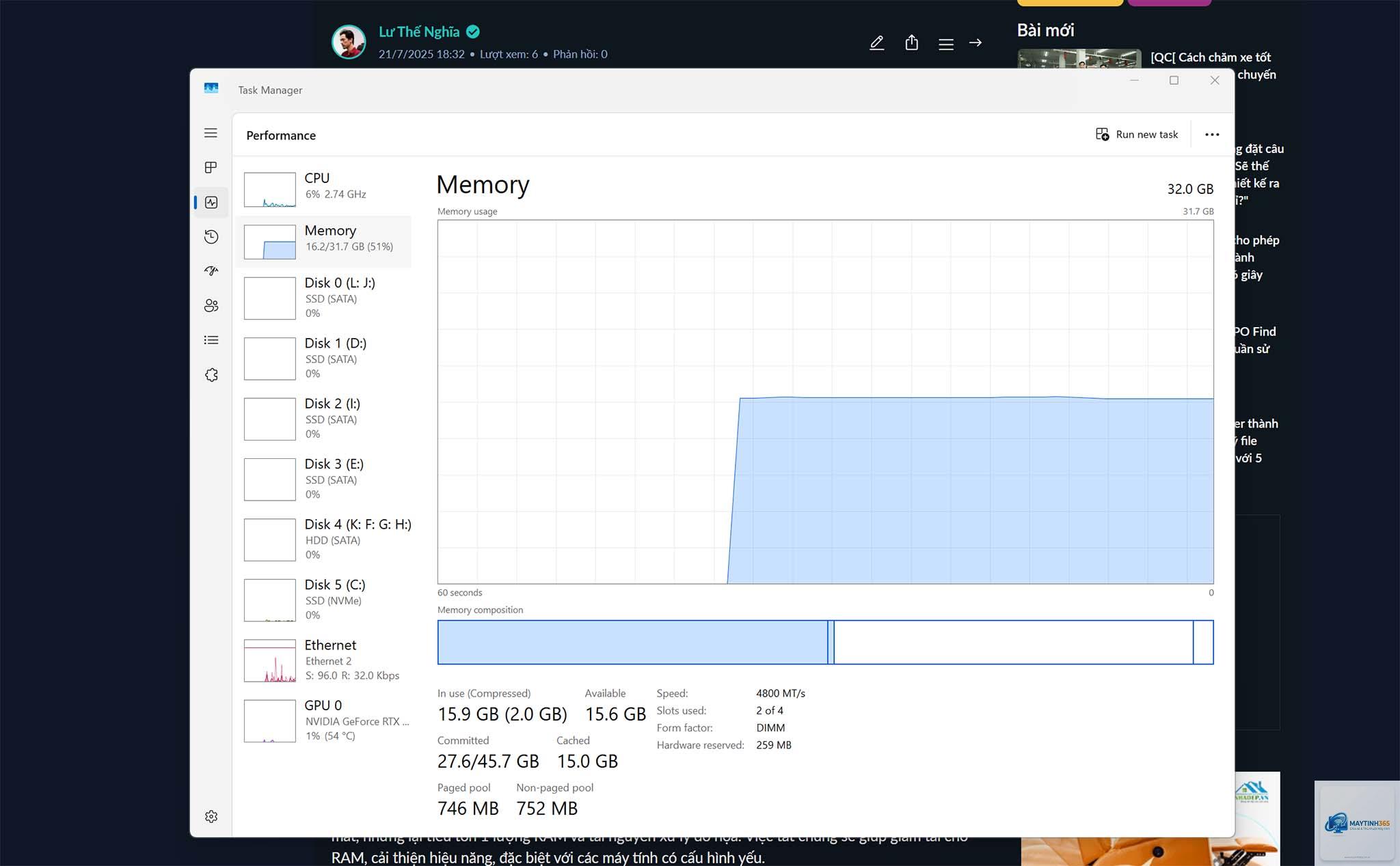cách tối ưu ram windows 11 - Hình 5