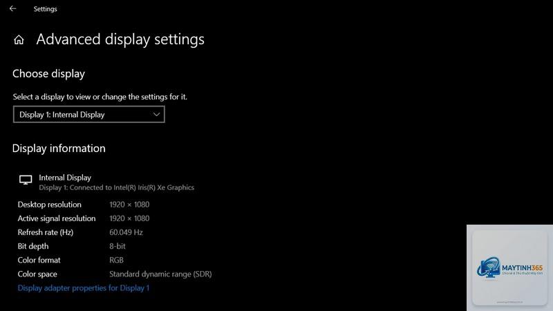 cách tối ưu refresh rate