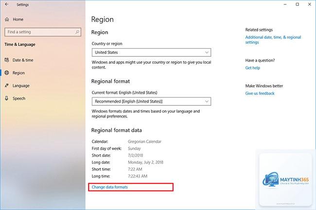 cách tối ưu region settings