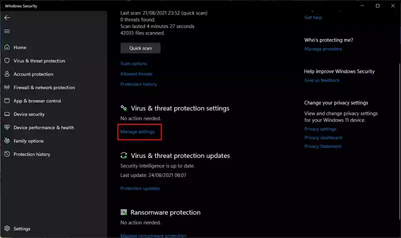 cách tối ưu security settings windows 11 - Hình 5