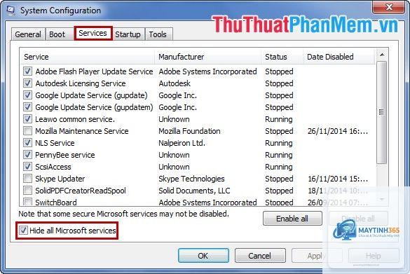 cách tối ưu services windows - Hình 5