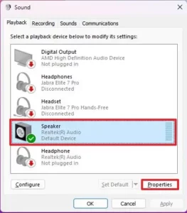 cách tối ưu sound control panel