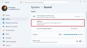 cách tối ưu sound settings windows 11