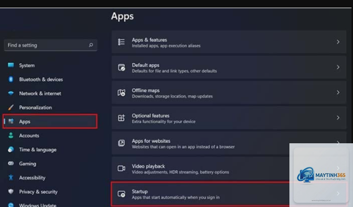cách tối ưu startup apps