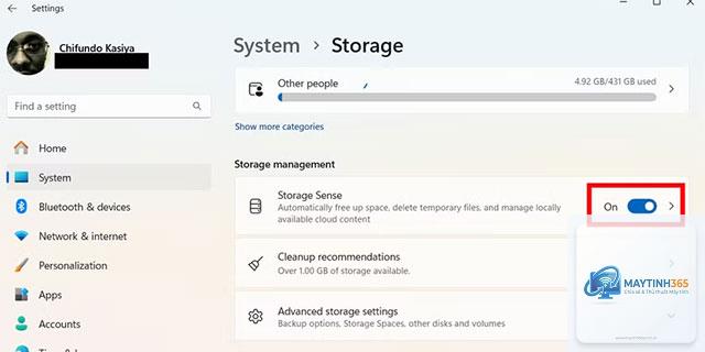 cách tối ưu storage settings - Hình 3