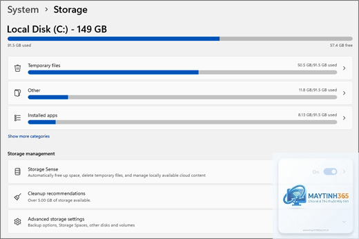 cách tối ưu storage settings - Hình 4