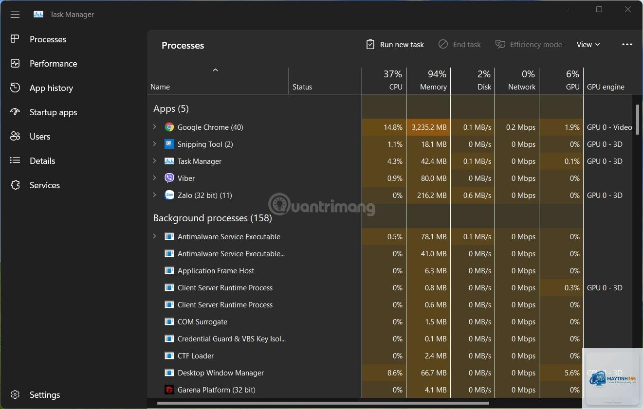 cách tối ưu task manager windows 11 - Hình 2