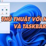 cách tối ưu taskbar windows 11
