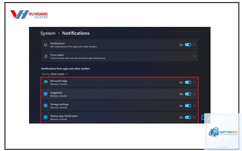 cách tối ưu thông báo windows 11 - Hình 5