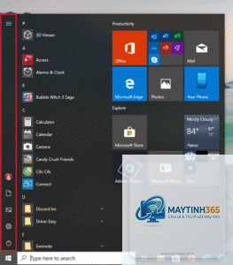 cách tối ưu tìm kiếm start menu