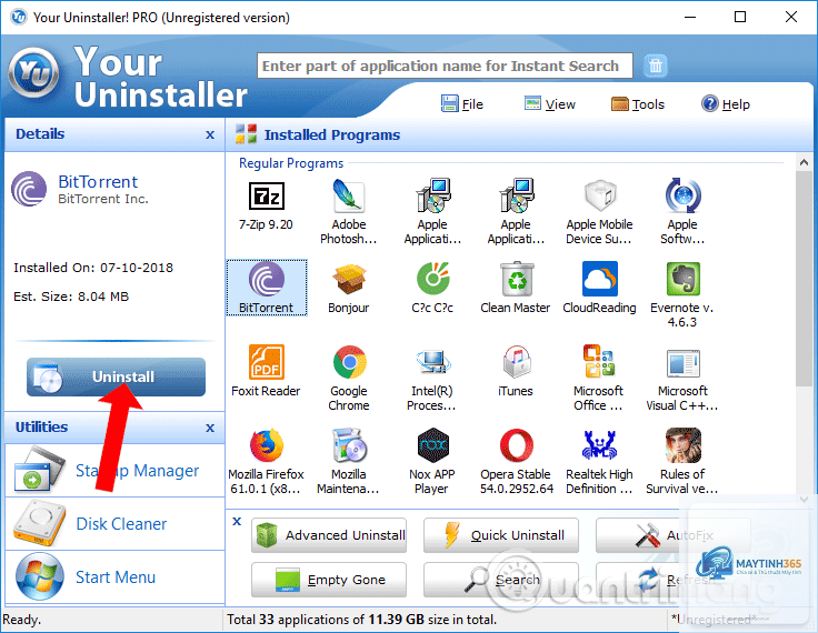 cách tối ưu uninstall settings - Hình 5