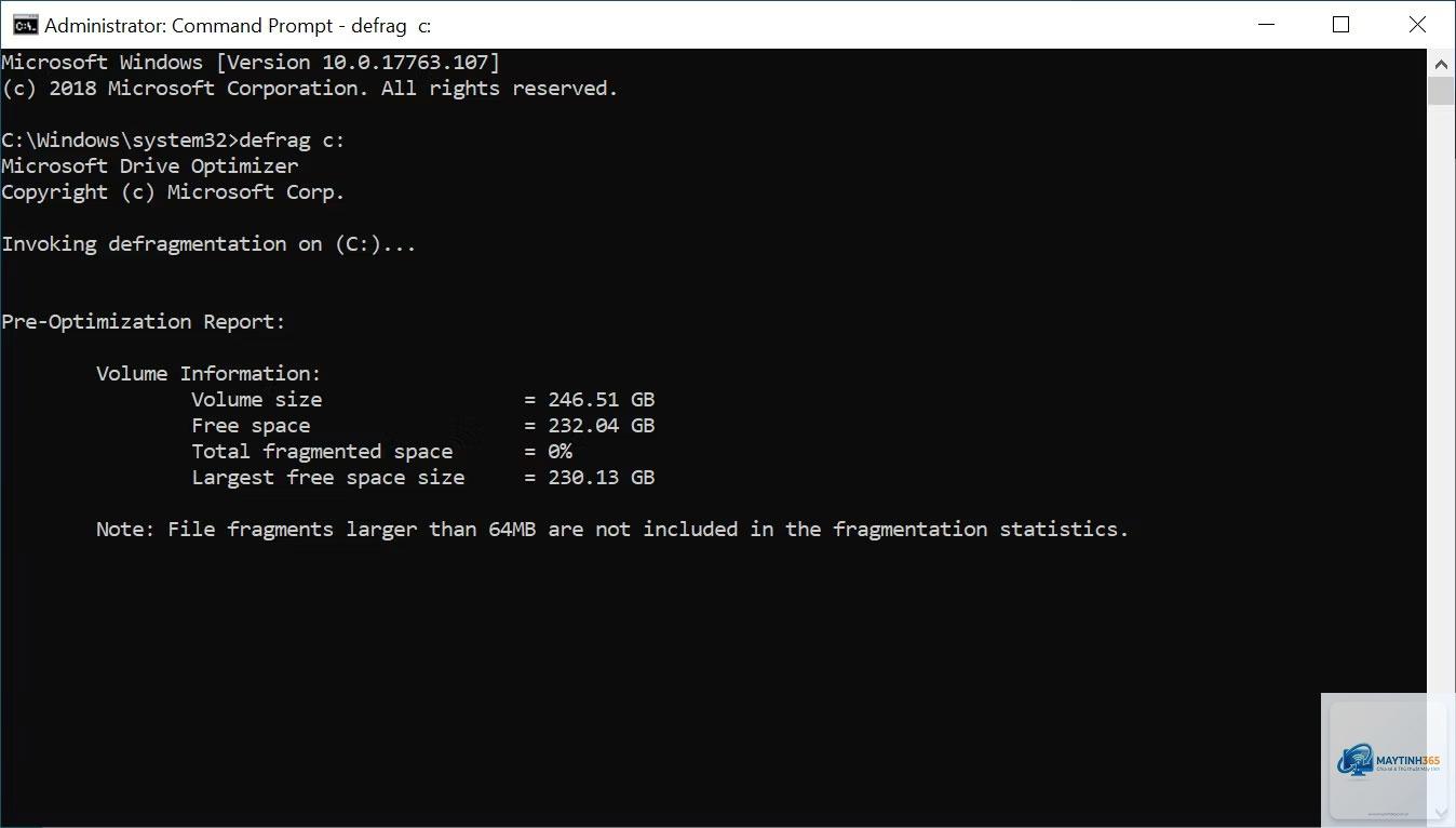 cách tối ưu windows bằng cmd - Hình 4
