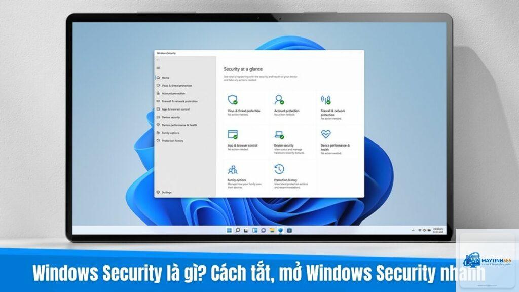 cách tối ưu windows security