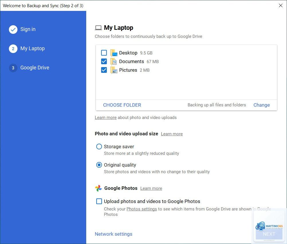 cách truy cập google drive từ file explorer