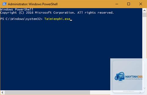 cách truy cập powershell nhanh - Hình 3