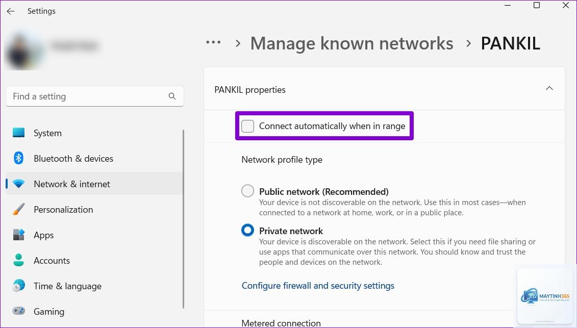 cách tự động kết nối wifi windows 11 - Hình 5