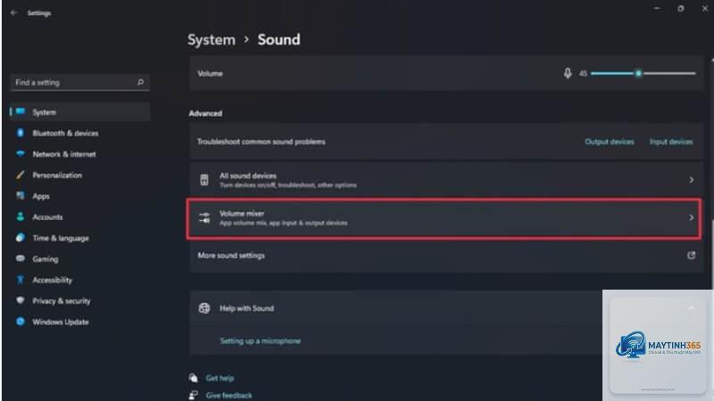 cách tùy biến âm thanh windows 11