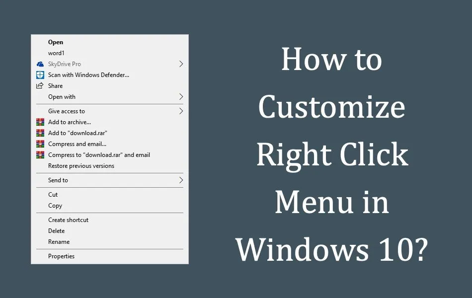 cách tùy biến context menu windows 11 - Hình 5